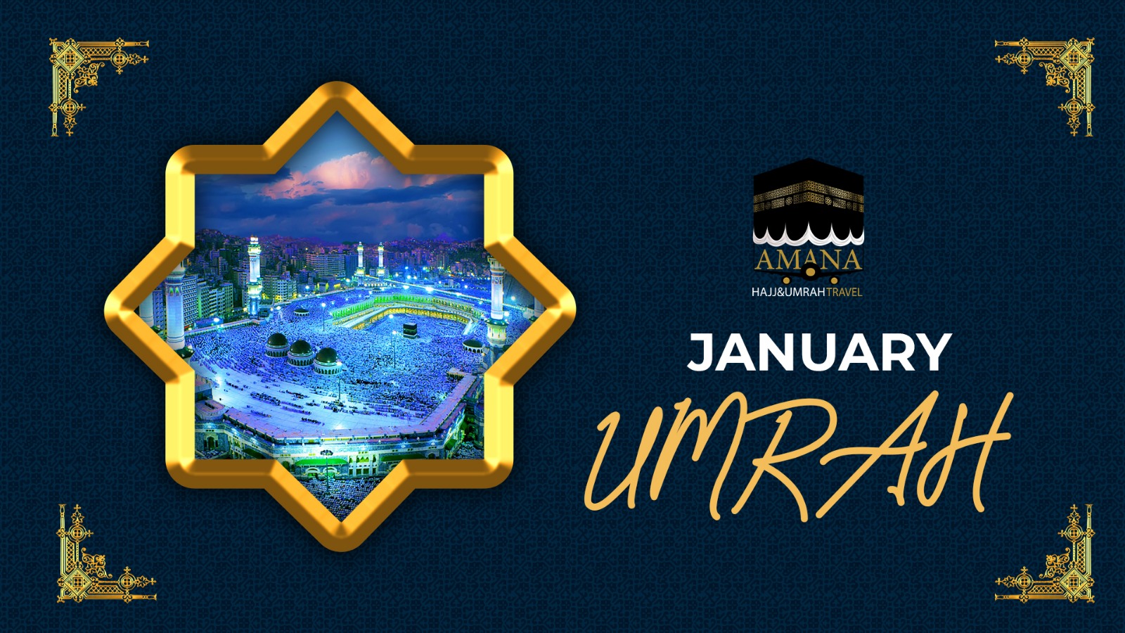 Second January Umrah Package 2026
